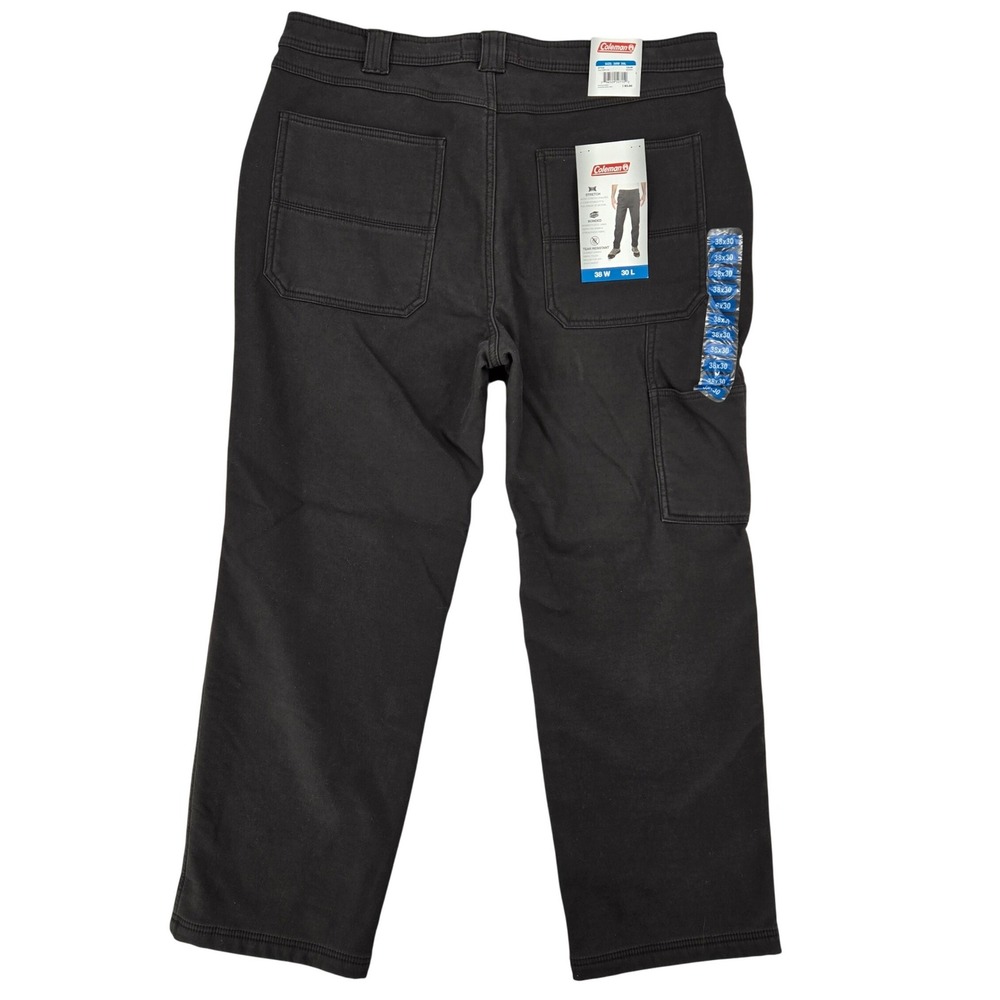 Coleman NEW‎ Mens 38x30 Fleece Lined Canvas Utility Pants Workwear SACF9P5141
